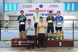 Giải bóng bàn ngành Y tế tỉnh Ninh Bình năm 2026