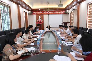 Đoàn giám sát Ban Pháp chế HĐND tỉnh giám sát công tác quản lý, sử dụng biên chế tại CDC Ninh Bình