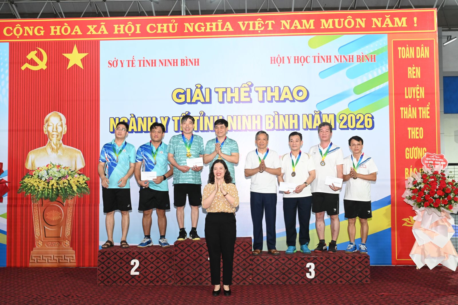 Bế mạc Giải thể thao ngành Y tế tỉnh Ninh Bình năm 2026