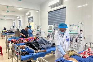 Bệnh viện Đa khoa Nho Quan triển khai kỹ thuật lọc máu nhân tạo
