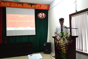 Chi bộ Đa khoa tổ chức lễ kết nạp Đảng viên mới