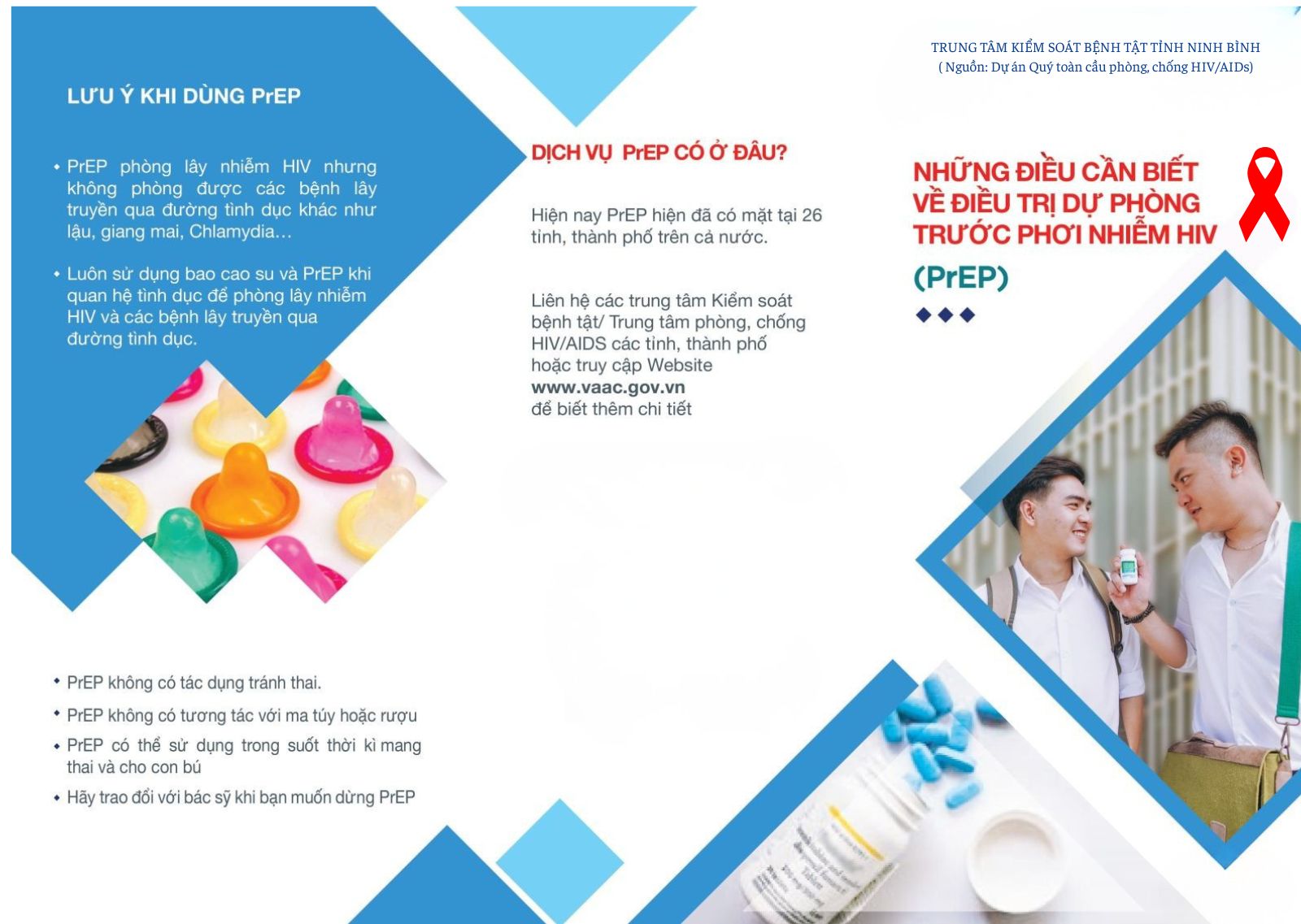 Những điều cần biết về điều trị dự phòng trước phơi nhiễm HIV (PrEP)