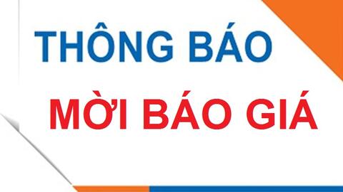Thư mời báo giá “Thuê dịch vụ lấy mẫu, xét nghiệm phục vụ công tác kiểm tra và ngoại kiểm chất lượng nước sạch sử dụng cho mục đích sinh hoạt trên địa bàn tỉnh Ninh Bình năm 2026”