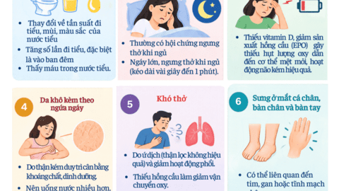 Inforgraphic - Nhận biết sớm dấu hiệu bất thường của thận