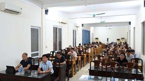 Đảng ủy Sở Y tế tổ chức học tập, quán triệt Nghị quyết Hội nghị lần thứ 3 Ban Chấp hành Trung ương Đảng khóa XIV
